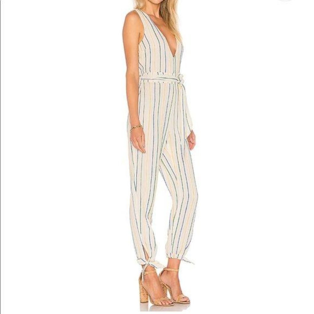 NWT Tularosa “Reese” Jumpsuit in Ellis Stripe - Picture 2 of 4